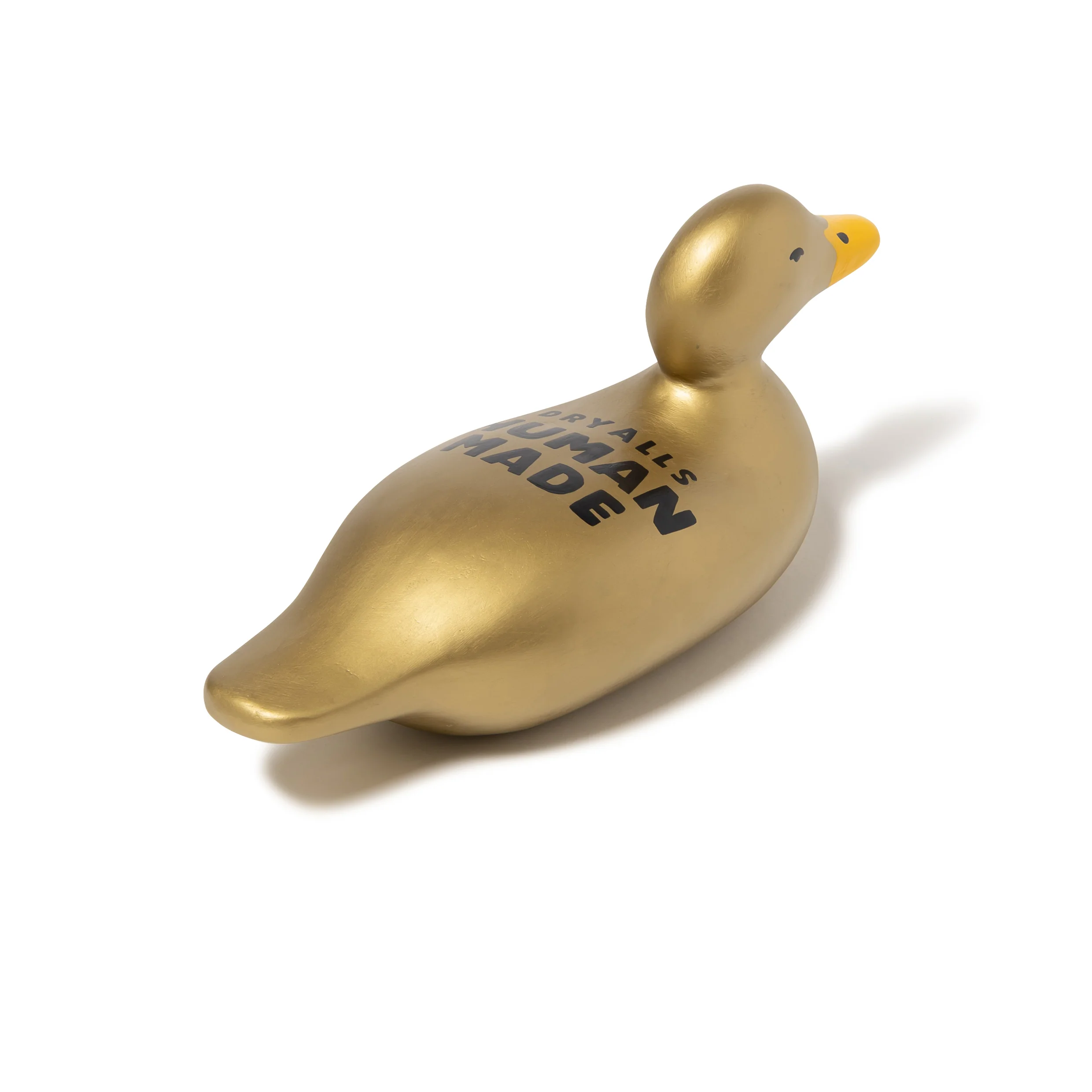 PAPER MACHE DISPLAY GOLD DUCK