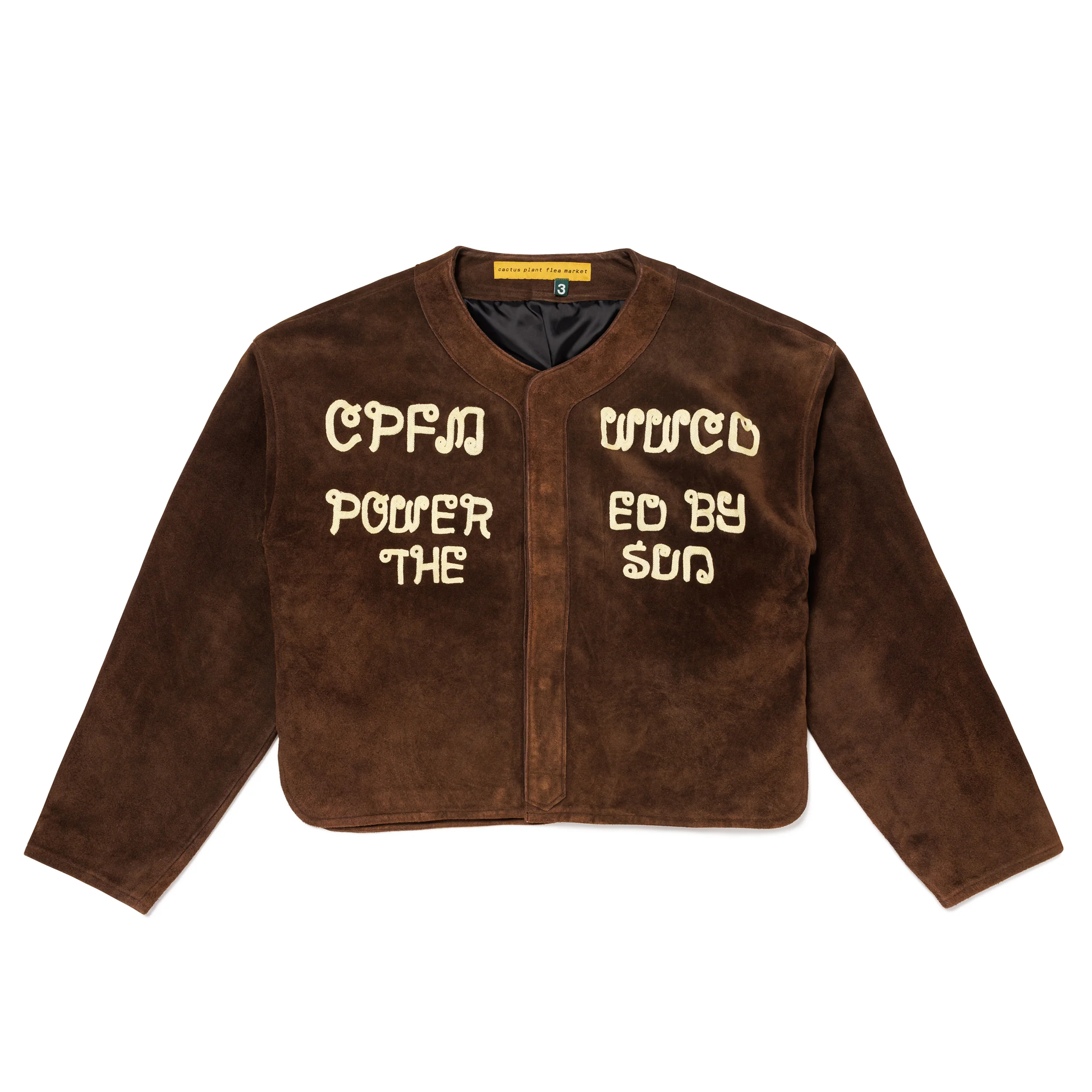 CPFM WWCD SUEDE BASEBALL TOP