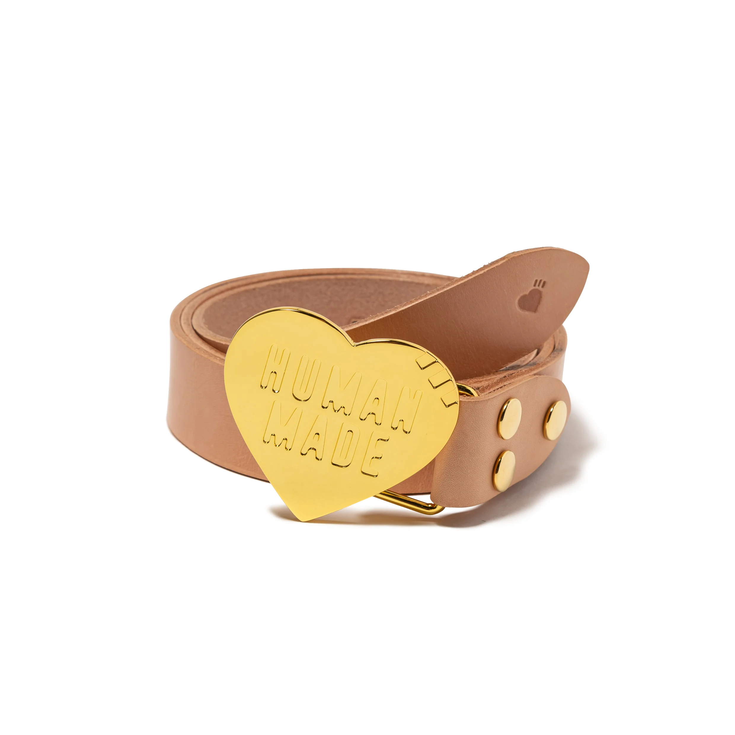 HEART LEATHER BELT