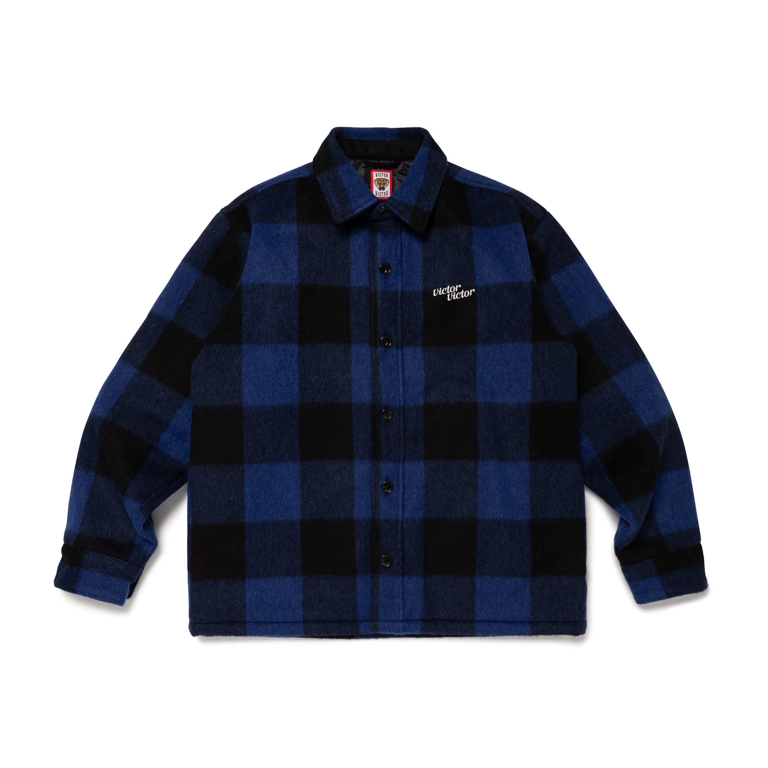 WOOL CHECK SHIRT