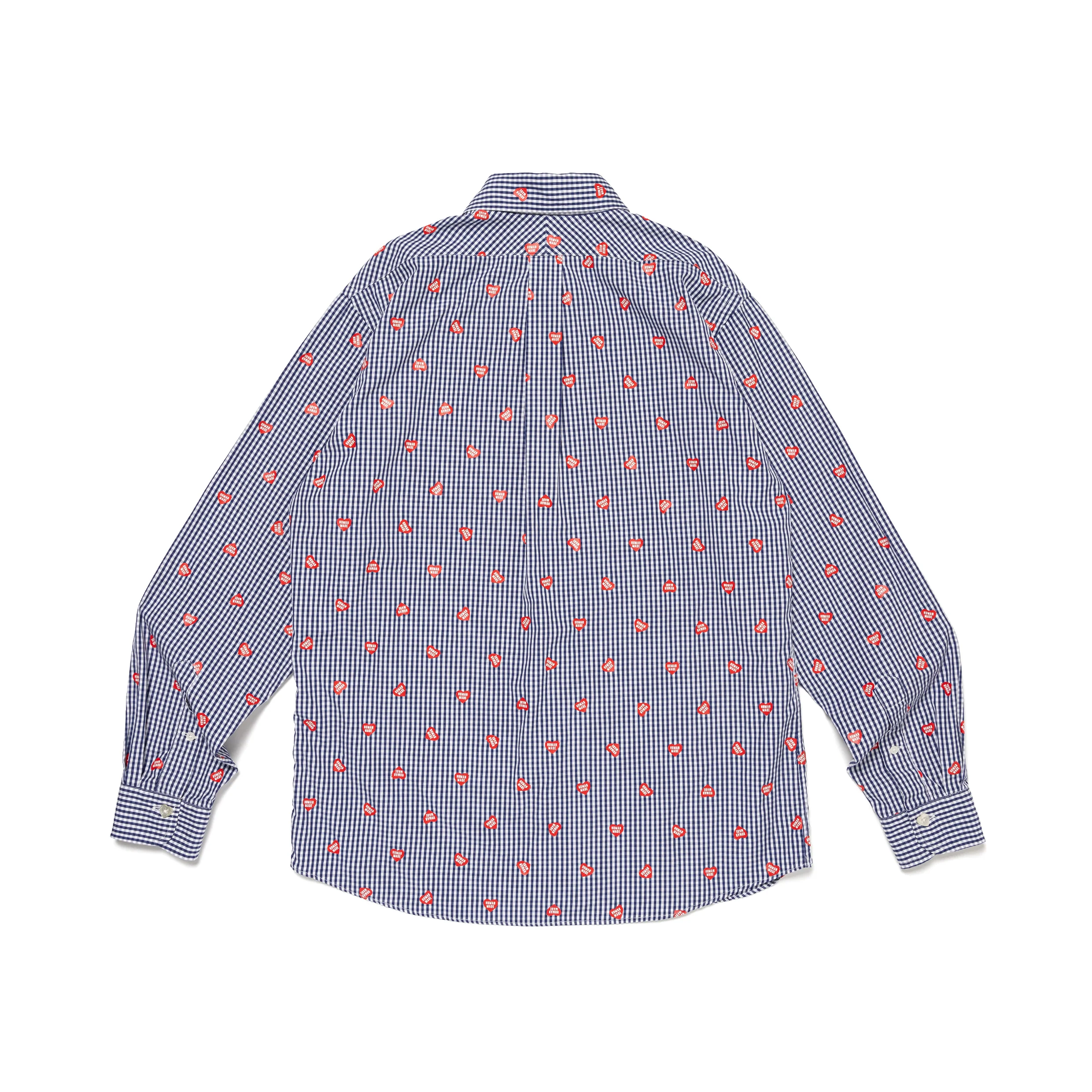 HEART GINGHAM CHECK SHIRT