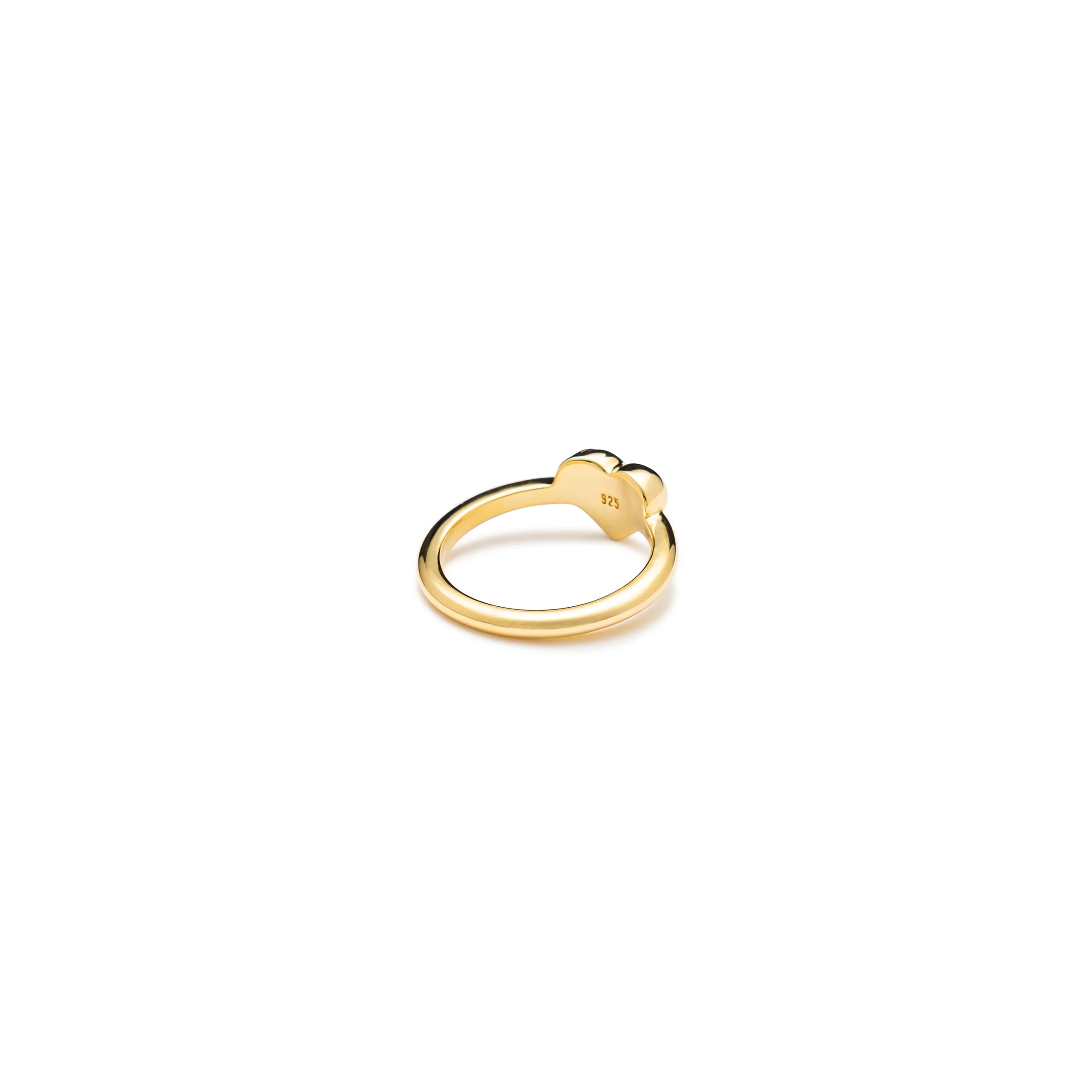 HEART SILVER RING