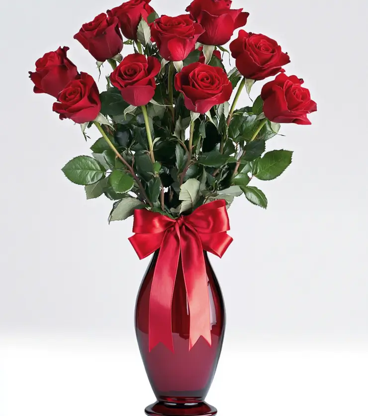 Velvety Red Roses