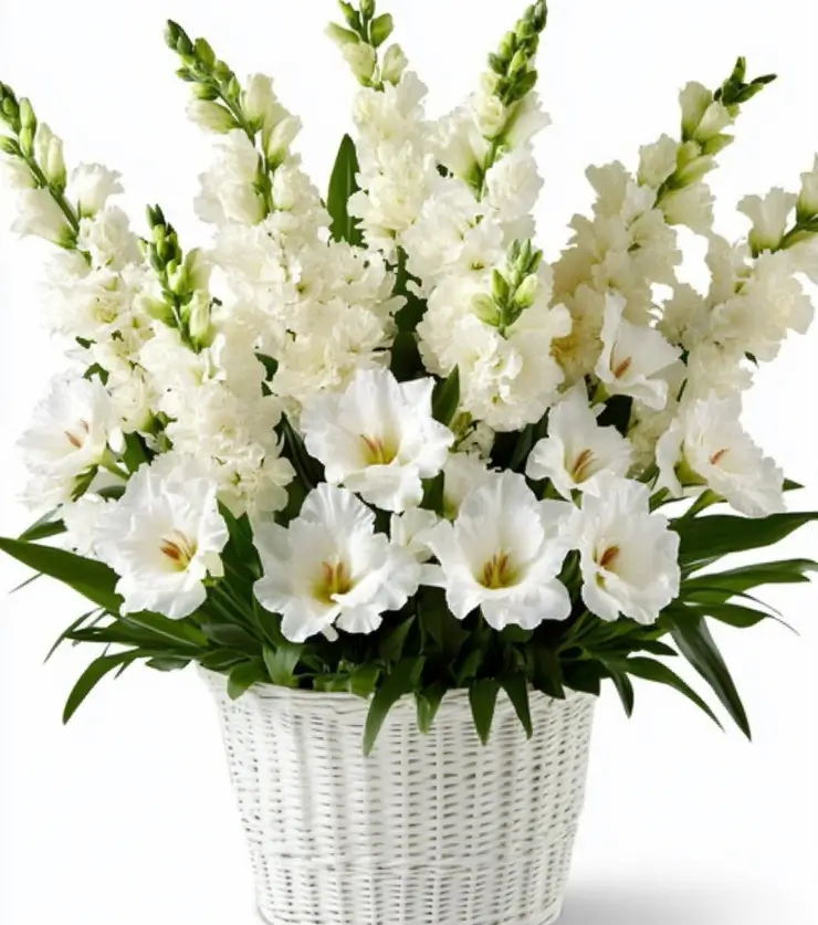 Garden of Pure Zen Sympathy Basket