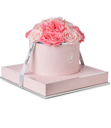 Rose Round Pink Van Gogh and Baby Pink