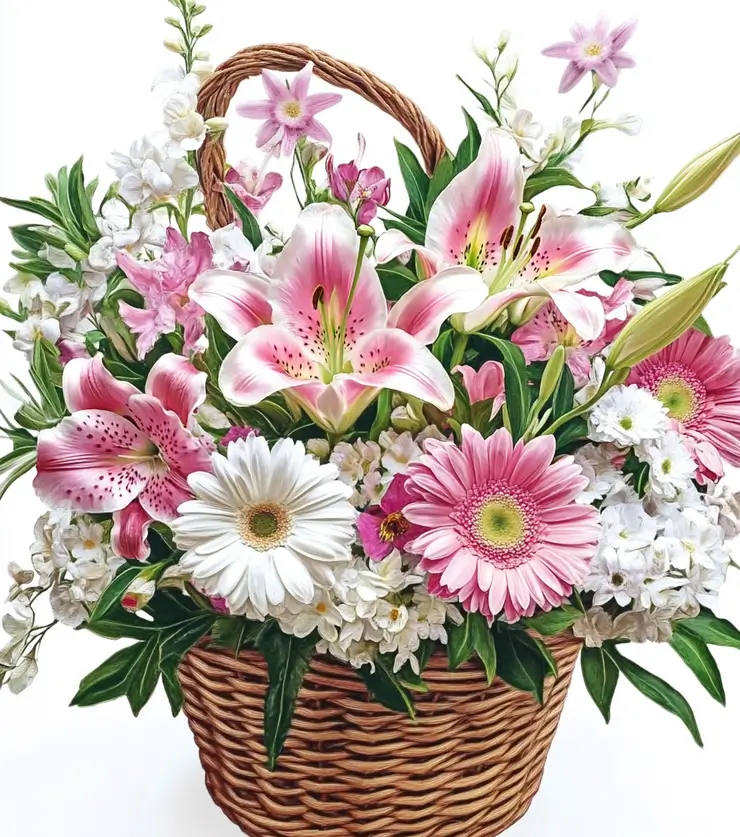 Charm Flower Basket