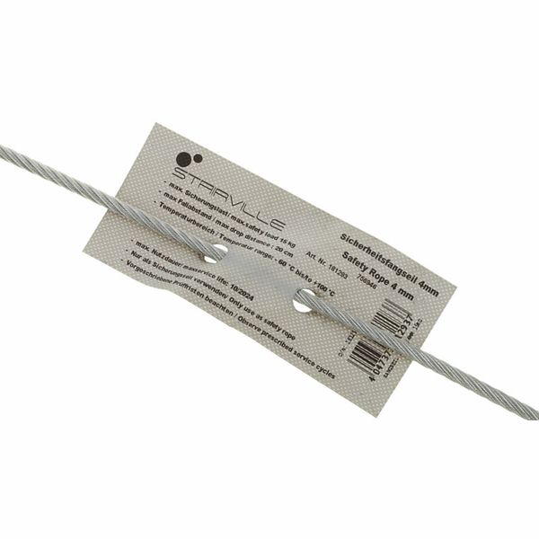 Stairville Safety 100cm/4mm 15kg NV