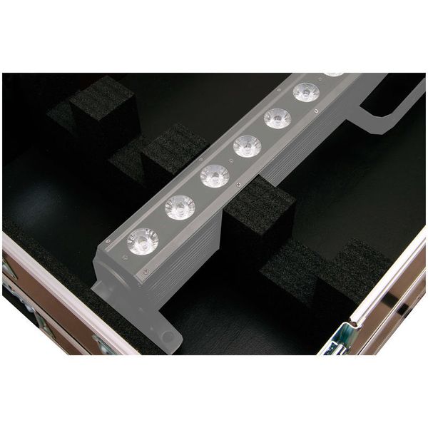 Thon Case 4x Showbar Tri LED 18x3W