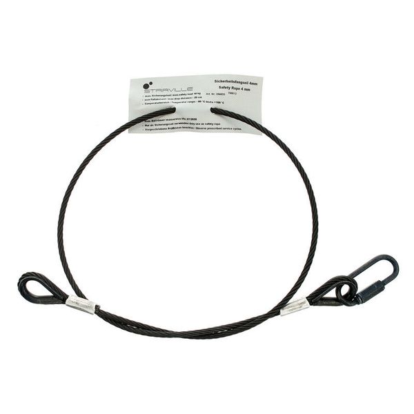 Stairville Safety Set 80cm/4mm Bk 10pcs