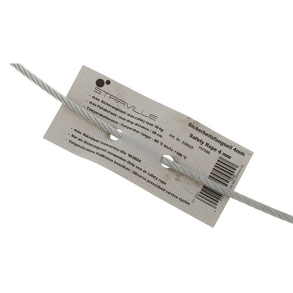 Stairville Safety 80cm/4mm 10kg