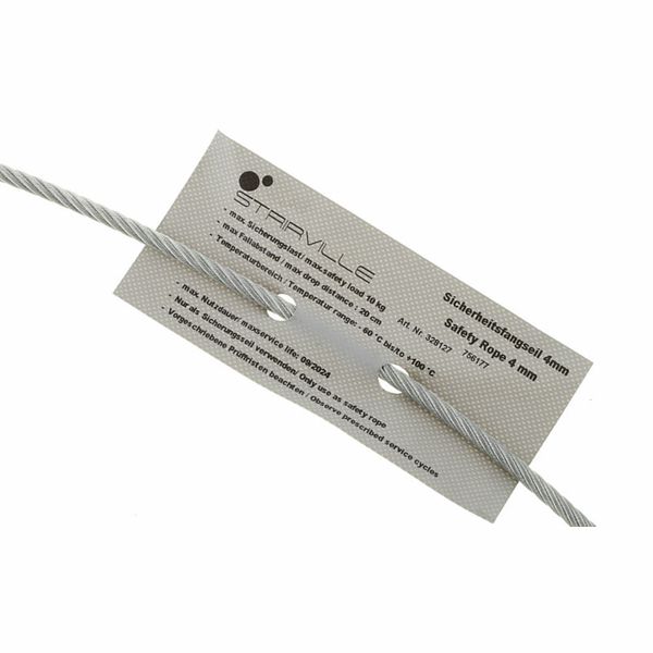 Stairville Safety Set 60cm/4mm 10pcs