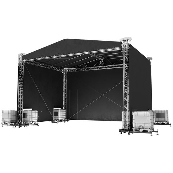 Global Truss DPR8x6 Double Pitch Roof 8x6m