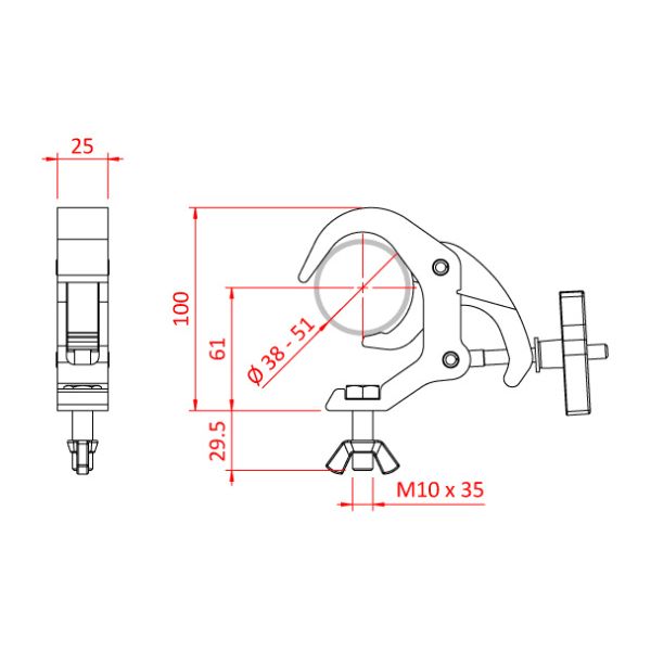 Doughty IP58650 All Weather Q. Trigger
