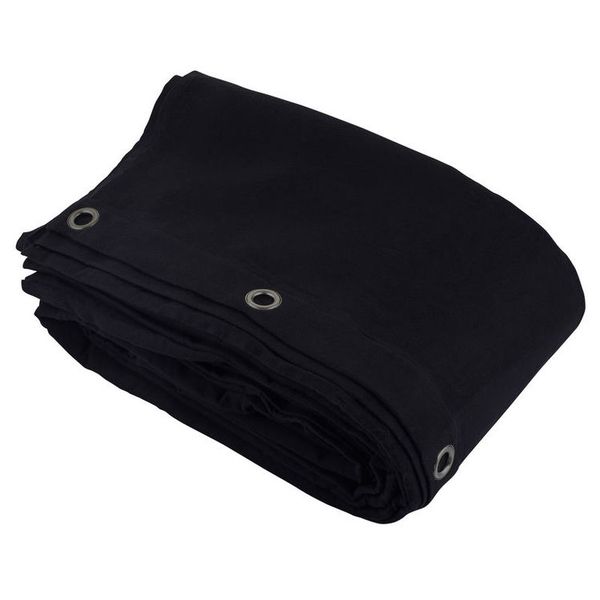 Stairville Curtain 160g/m 4.0x5.0m Bk