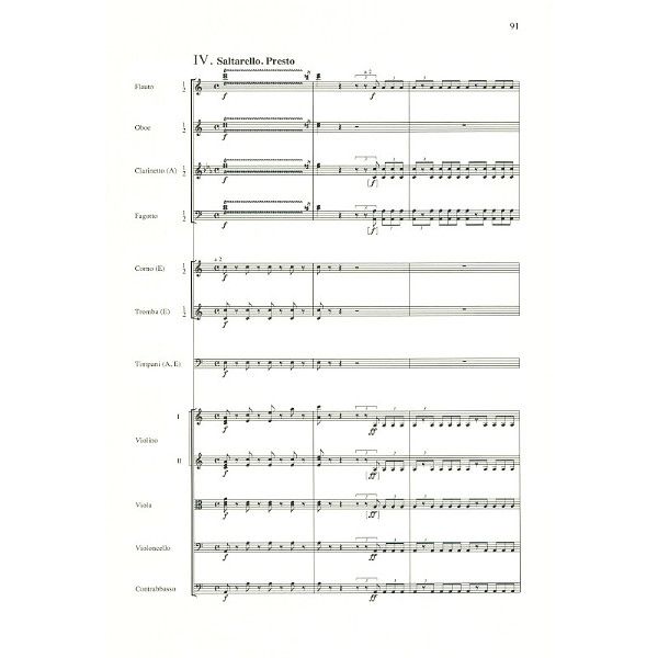 Edition Eulenburg Mendelssohn Sinfonie Nr. 4