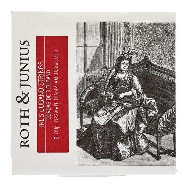 Roth & Junius Tres Cubano Strings Loop-End