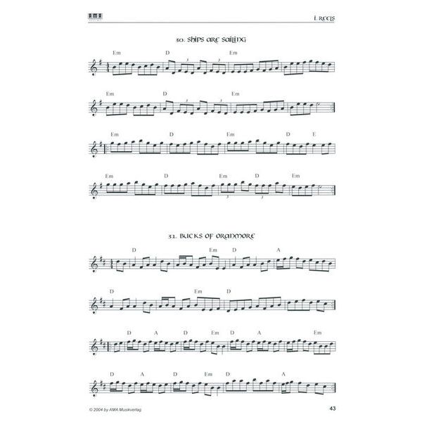 AMA Verlag Irish Reel Book