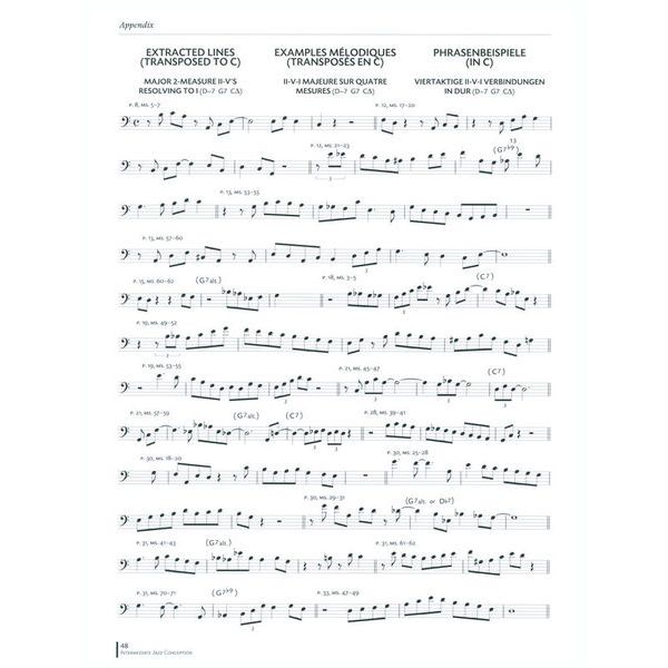 Advance Music Inter Jazz Conception Trombone