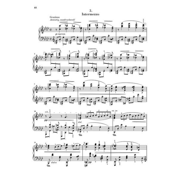 Henle Verlag Brahms Klavierstücke