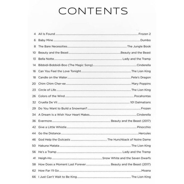 Hal Leonard First 50 Disney Songs Ukulele