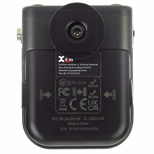 XVive U5 Wireless Audio System + Lav