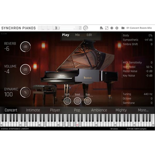 Vienna Symphonic Library Bösendorfer 290 Imperial Std.