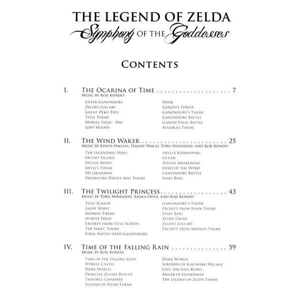 Alfred Music Publishing Zelda Symphony o.t. Goddesses