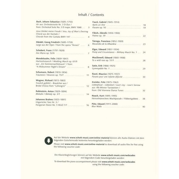 Schott Classical Highlights Clarinet