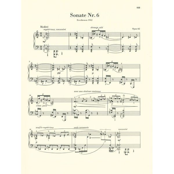 Henle Verlag Skrjabin Klaviersonaten