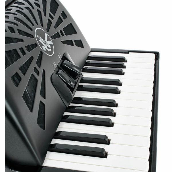 Hohner Bravo II 60 Black silent key