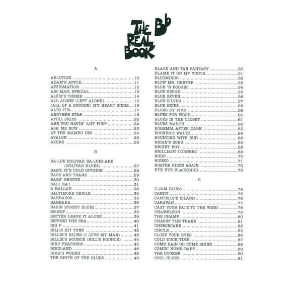 Hal Leonard Real Book 2 Bb