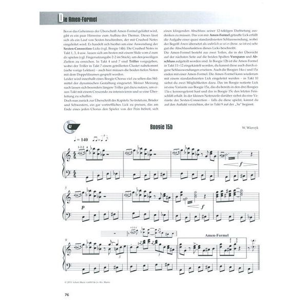 Schott Boogie & Blues Piano