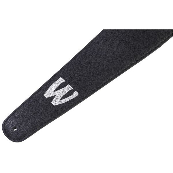 Warwick Syn.Leather Bass Strap Bl/SI