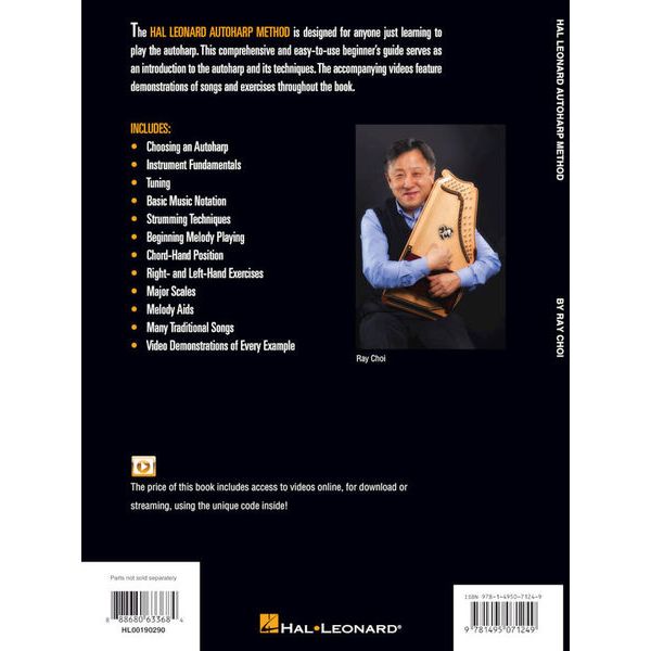 Hal Leonard Autoharp Method