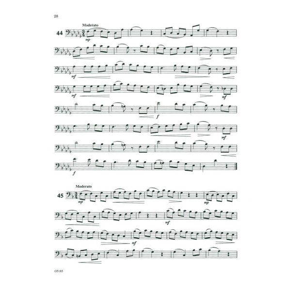 Carl Fischer 50 Recreational Studies Tromb