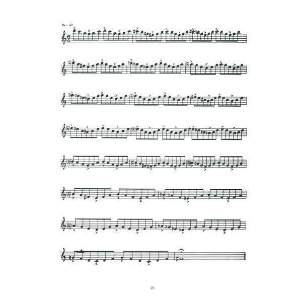 Paul C.R. Arends Verlag Improvisations-Stilübungen Sax