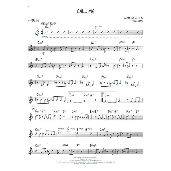 Hal Leonard Jazz Play-Along Bossa Nova