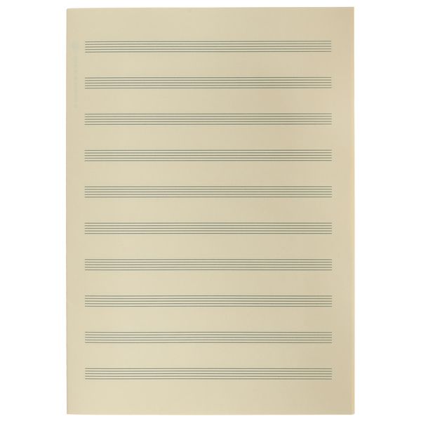 Star Sheet Music Paper DIN A4 10