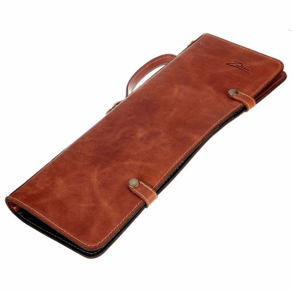 Zultan Leather Stick Bag Tan Brown
