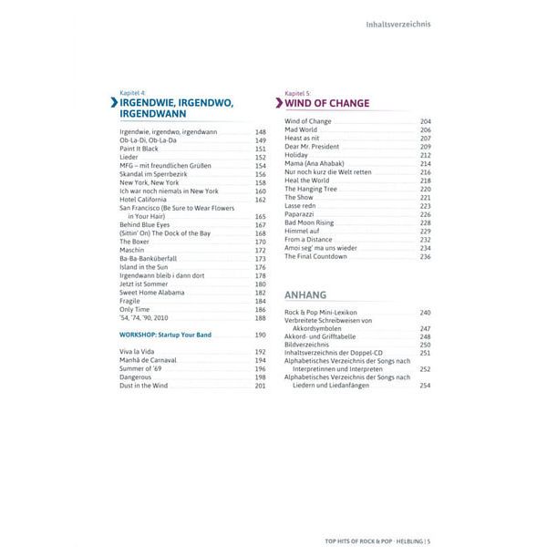 Helbling Verlag Top Hits of Rock & Pop