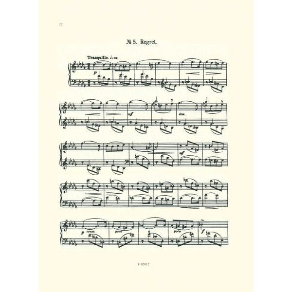 Robert Forberg Musikverlag Glière Pieces Characteristique