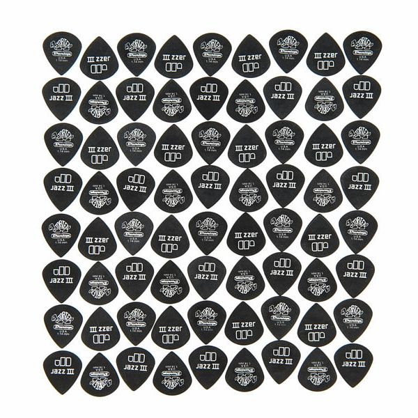 Dunlop Tortex Pitchblack Jazz 1,14 72