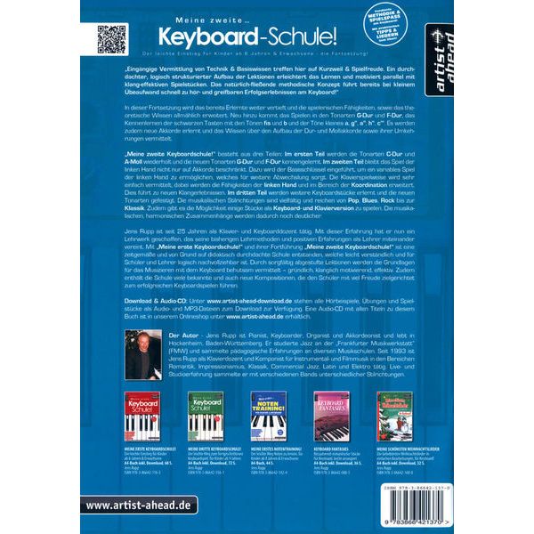Artist Ahead Musikverlag Meine zweite Keyboardschule
