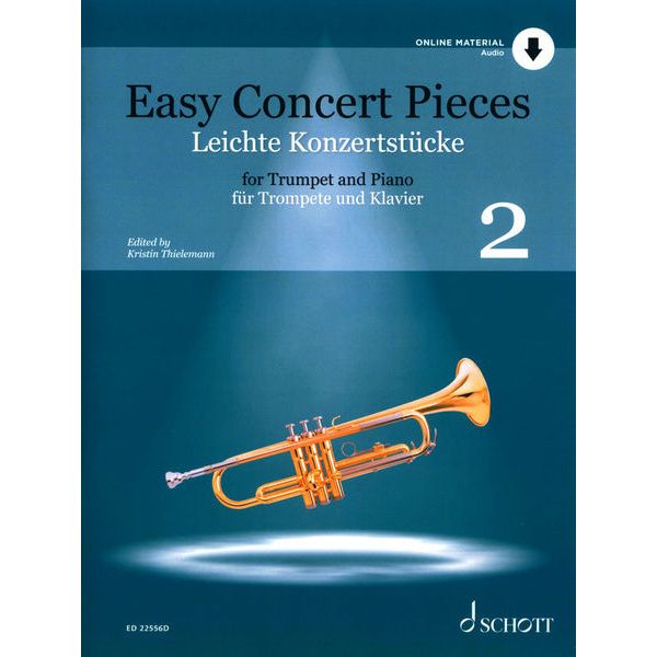 Schott Easy Concert Pieces Trumpet 2