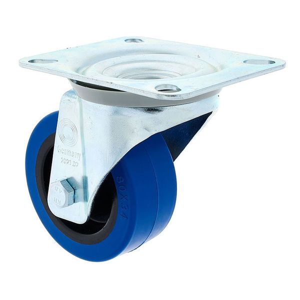 Millenium Blue Wheel Without Brake 80mm