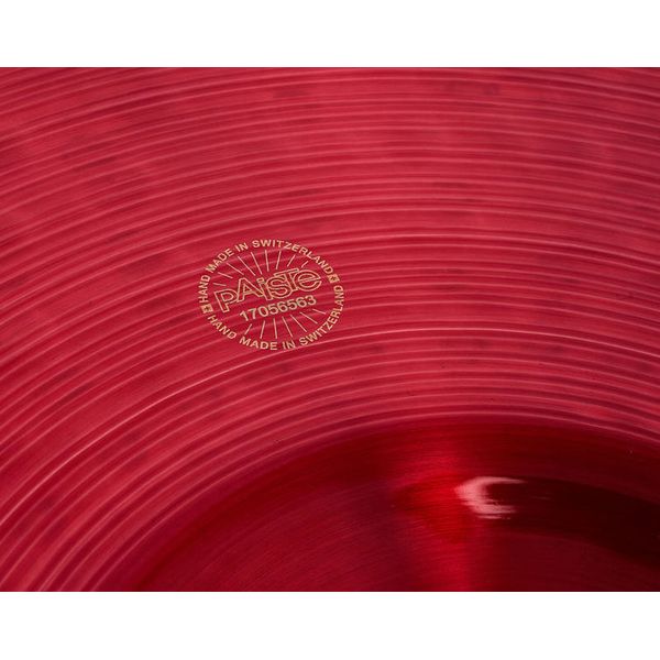 Paiste 18" 900 Color Heavy Crash RED