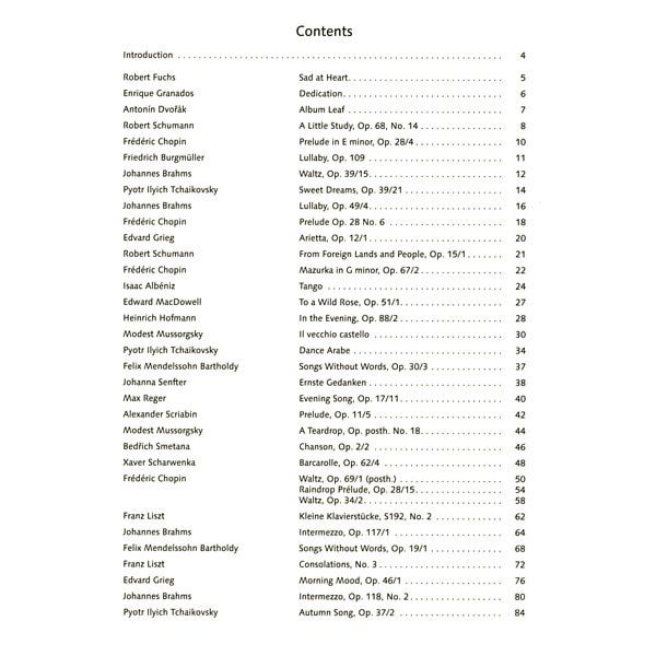 Schott Relax Romantic Piano