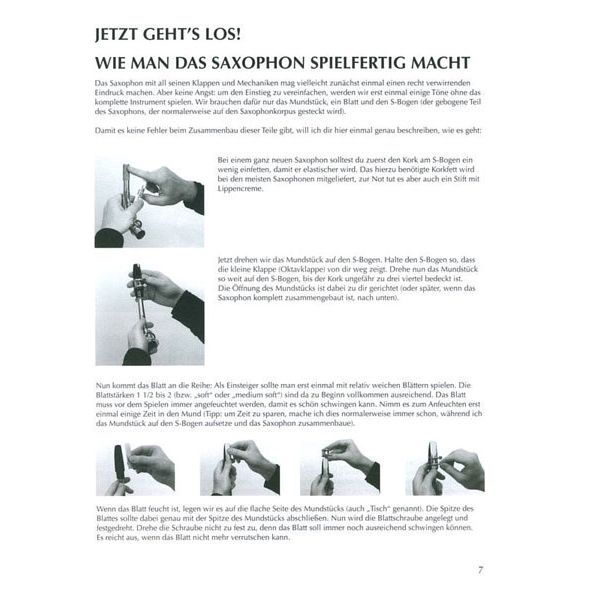 Schott Saxophon Spielen Hobby T-Sax 1