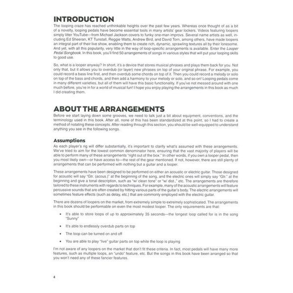 Hal Leonard Looper Pedal Songbook