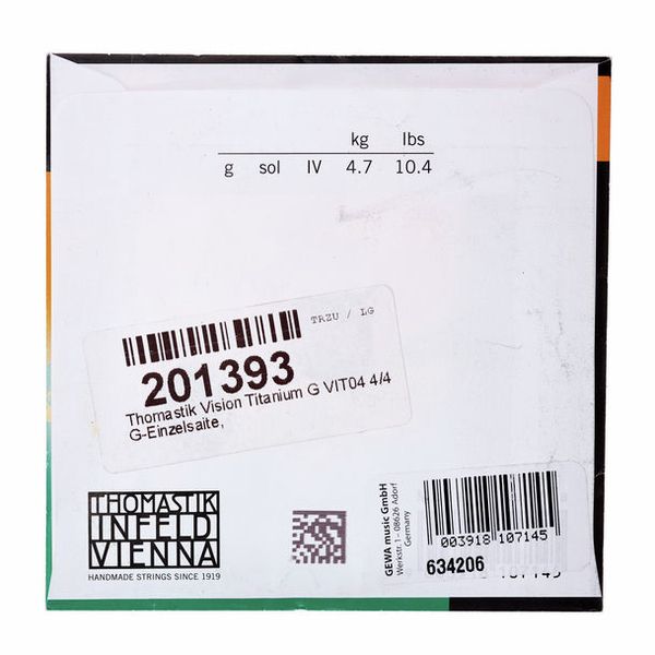 Thomastik Vision Titanium Solo G VIT04